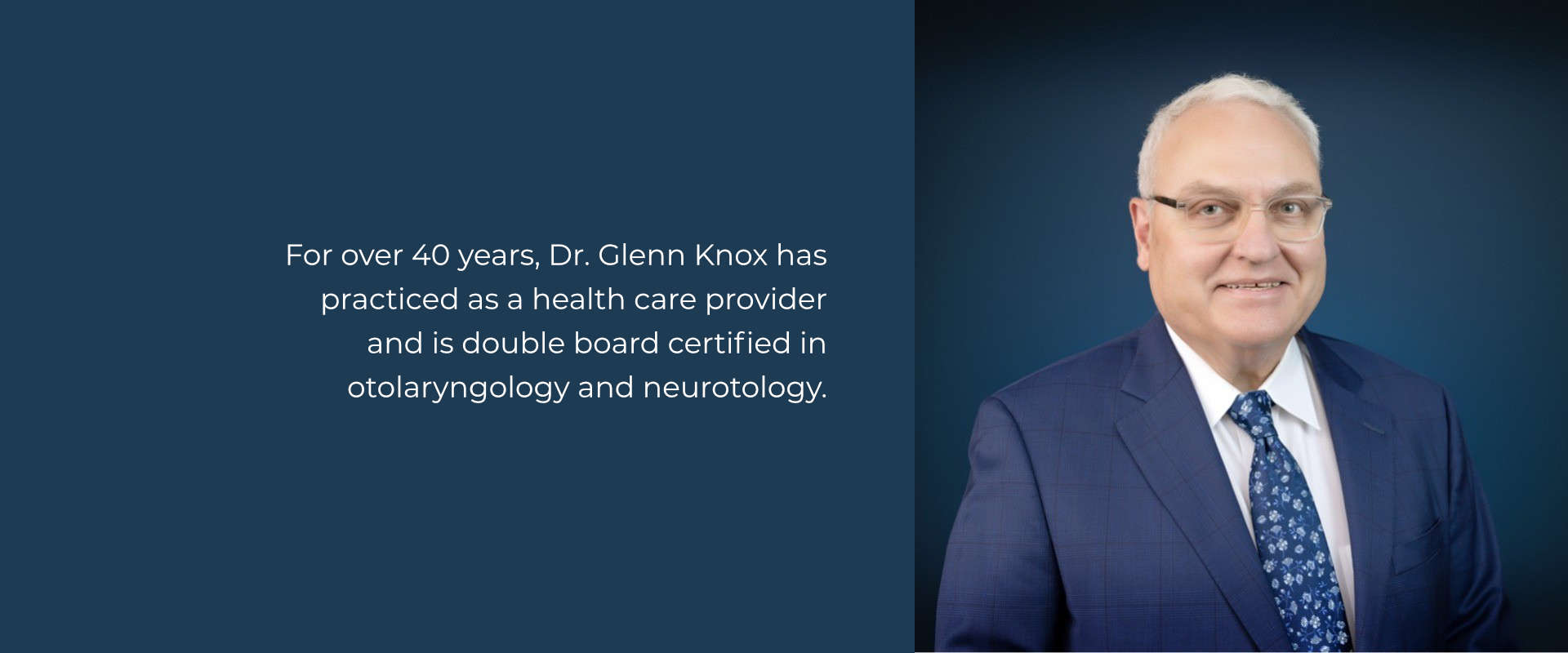Dr. Glenn Knox, MD - otolaryngology and neurotology